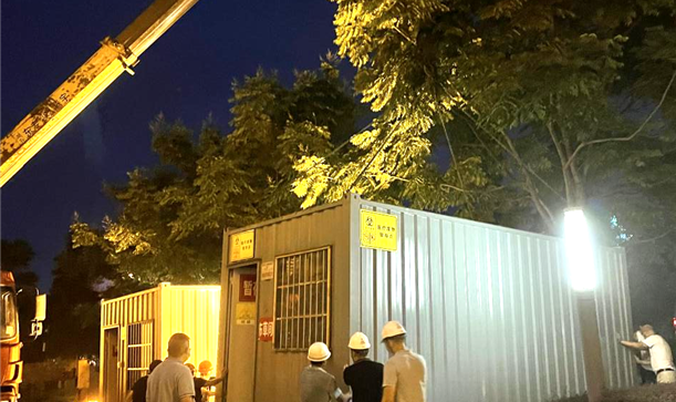 疫情防控！long8唯一官网登录集团连夜奋战守“疫”线