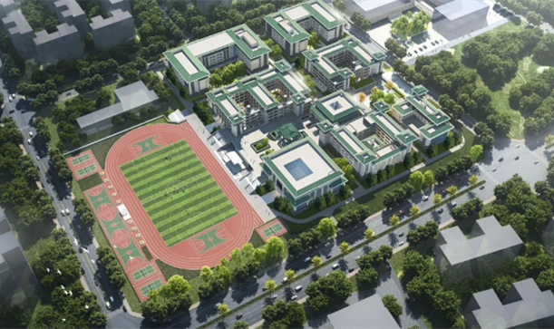 点击查看→这所中学即将竣工，今年9月正式投用！